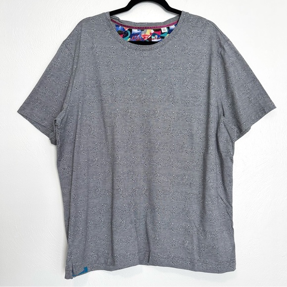 Robert‎ Graham Shirt Men’s 2XL Black White Abstract 100% Cotton Casual Eclectic - Picture 1 of 7